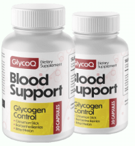 GlycoQ Blood Support - 2 bottles